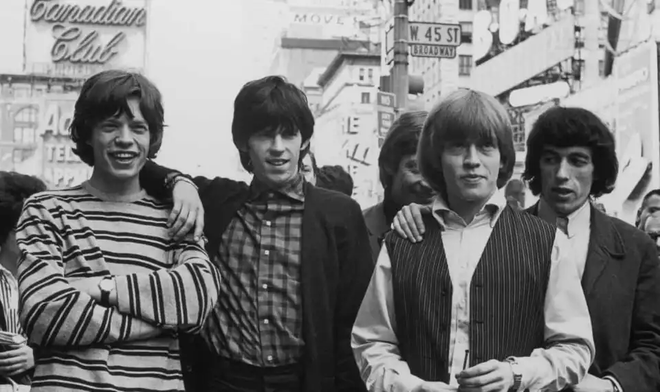 Die Rolling Stones in alter Besetzung