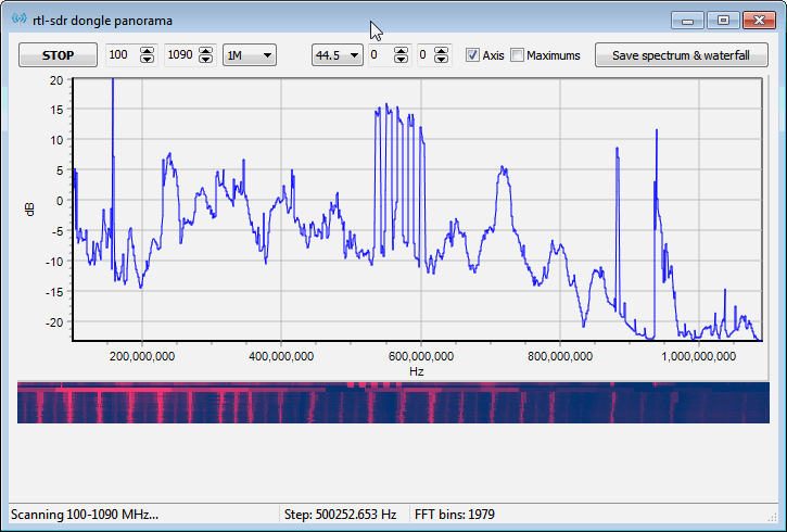 New rtl_power GUI called rtl panorama.